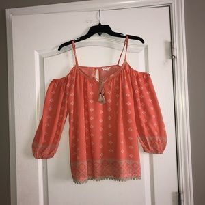 Aeropostale Cold Shoulder Top